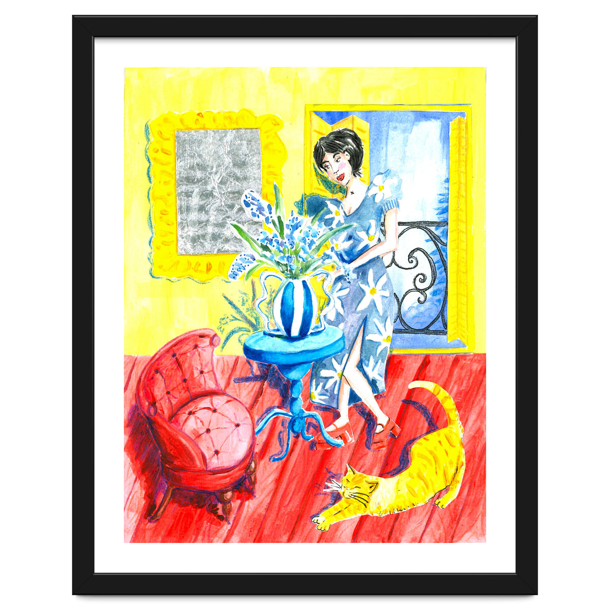 Fanny In The Living Room