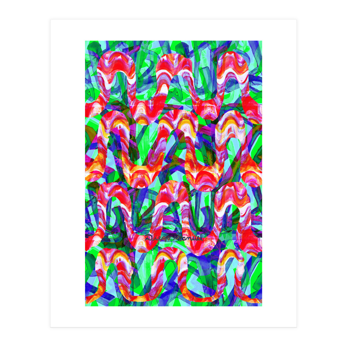 Pop Abstract 9 (Print Only)