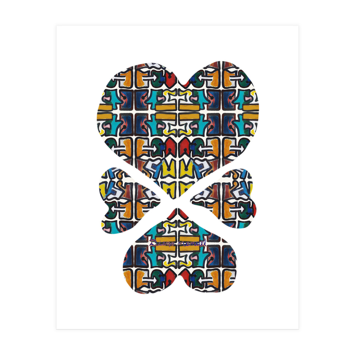 4 Corazones 8  (Print Only)