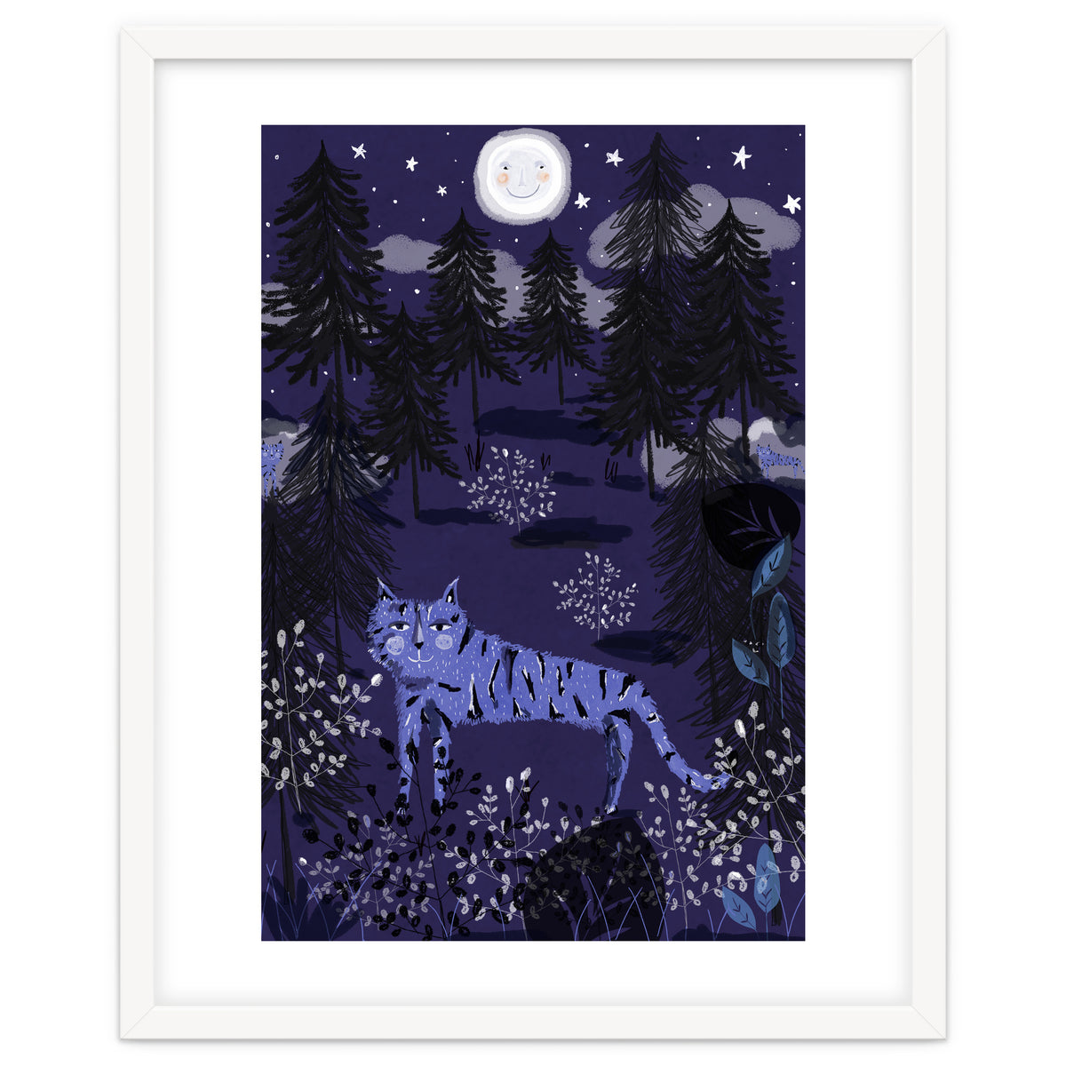 Night tigers  hide and seek