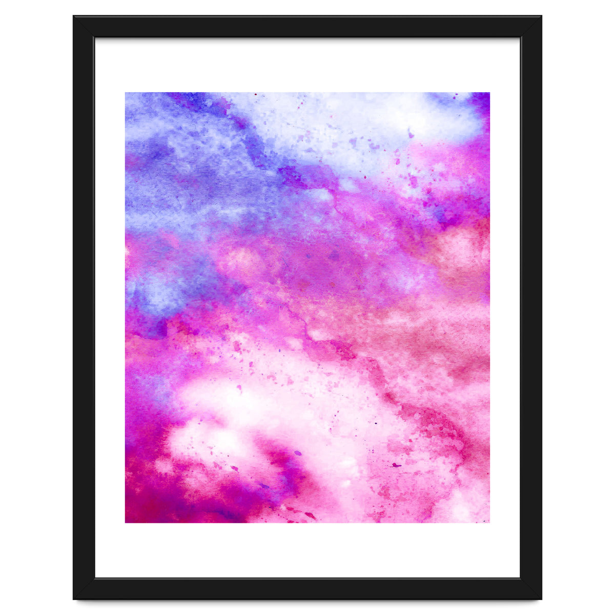 Mixed Feelings Watercolor Art