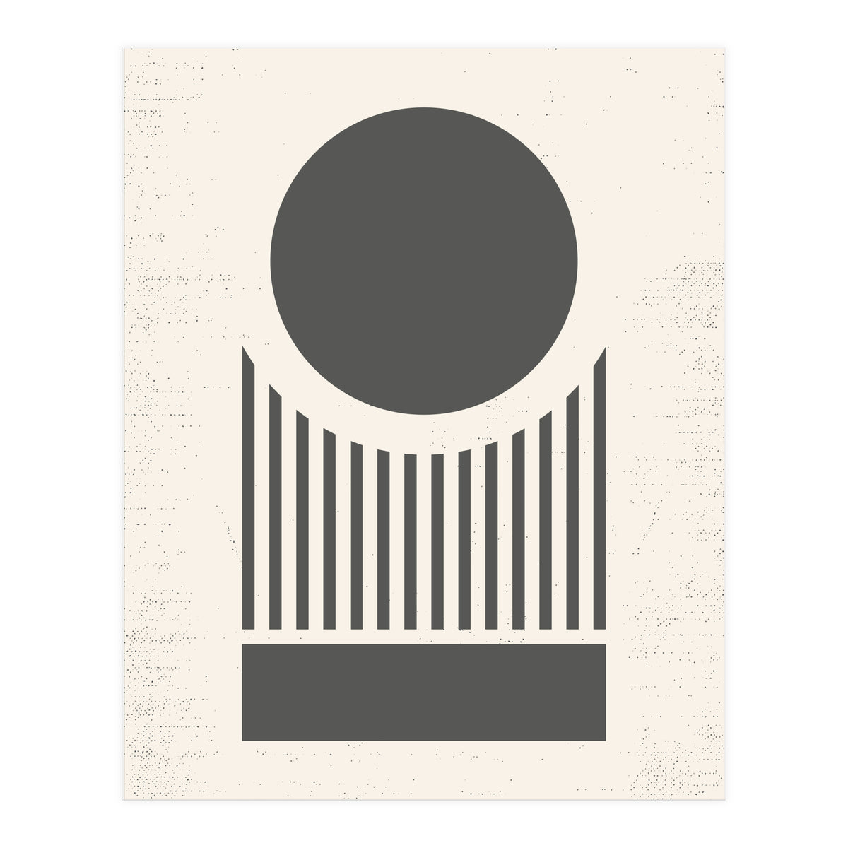 Mid Century Modern Geometry 02  (Print Only)