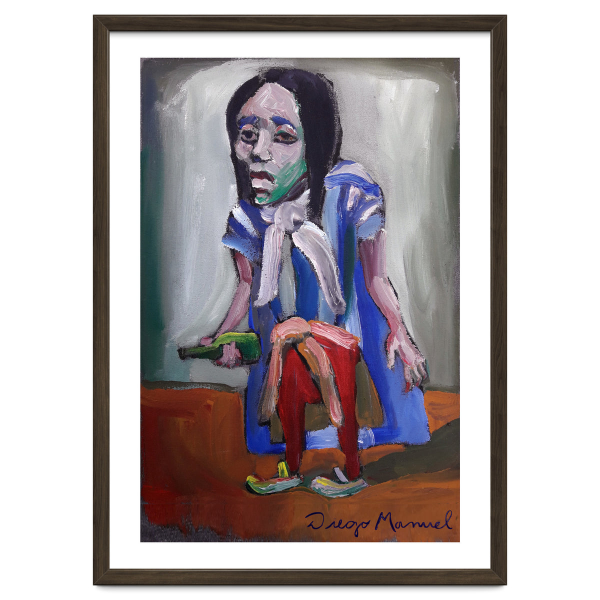 The fan, people from the neighborhood