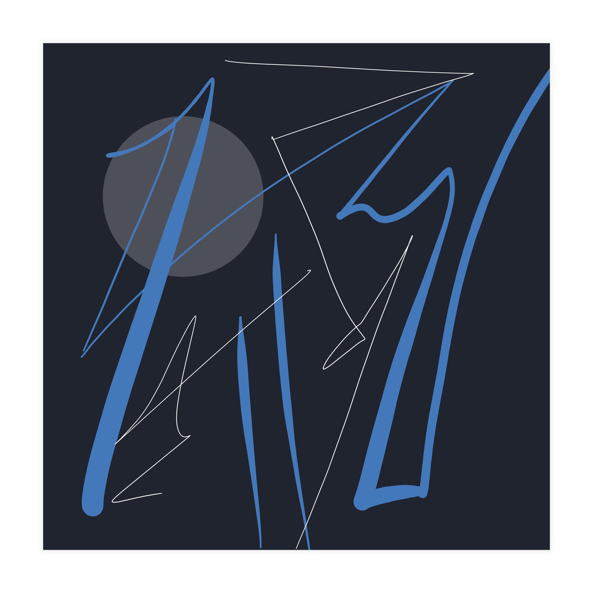 Pirilampo Azul (Print Only)