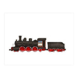 Watercolor Steam Train (Print Only) thumbnail