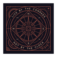 Live By The Compass (Print Only)