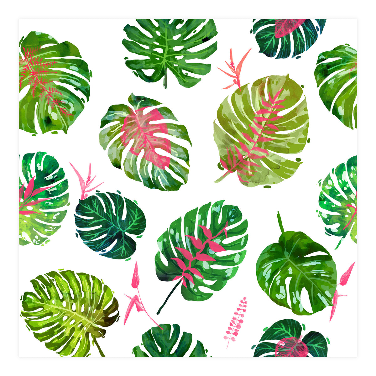 Monstera Love II (Print Only)
