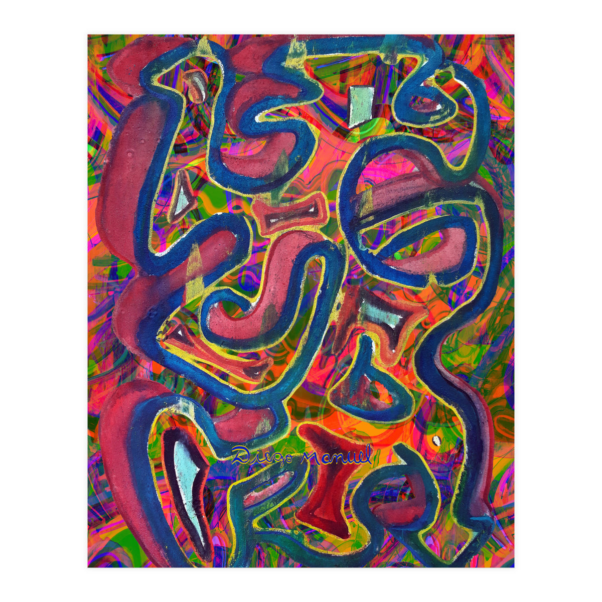 Graffiti Digital 2022 832 (Print Only)