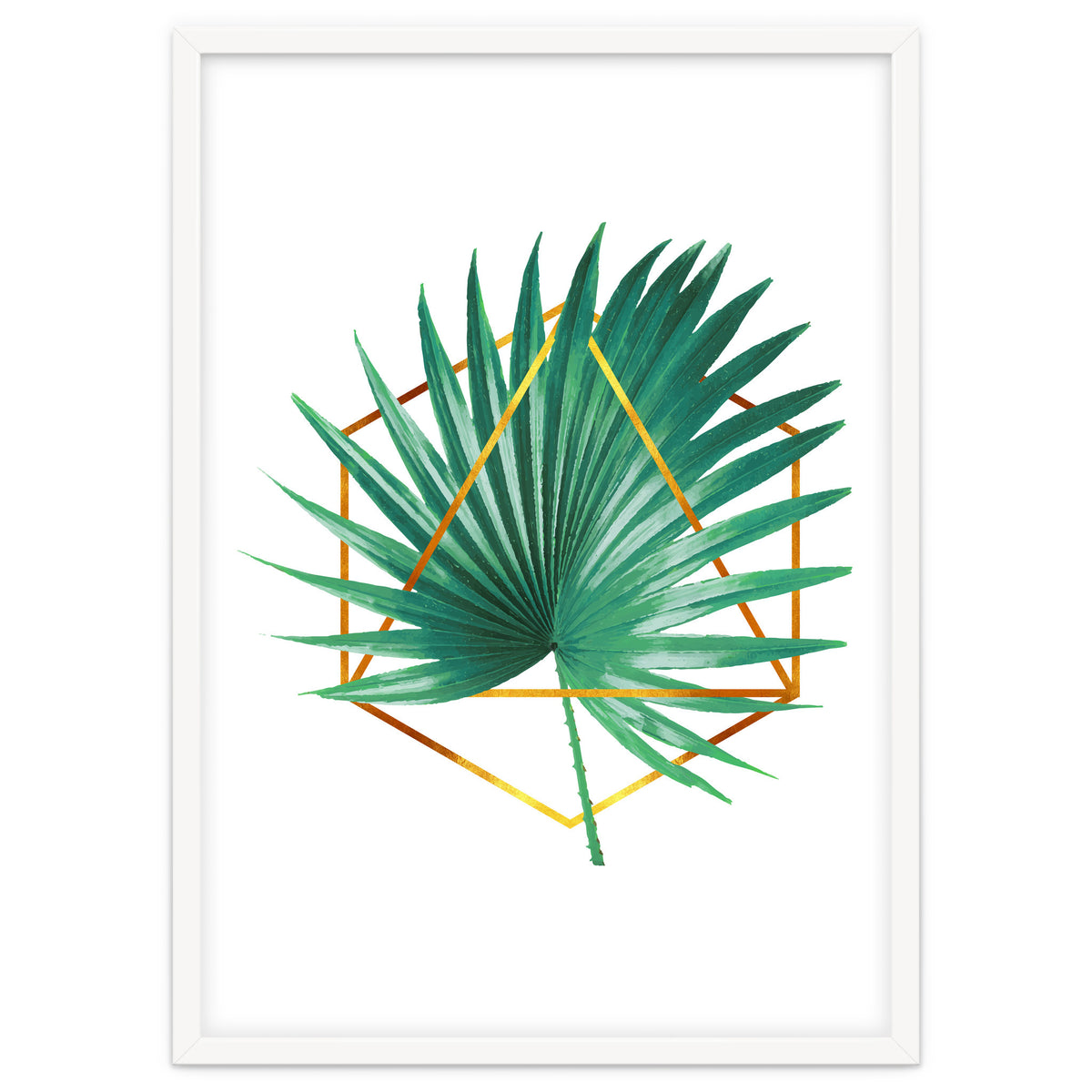 Tropical Palm Leaf 01