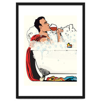 Superman in the Bath, funny Bathroom Humour