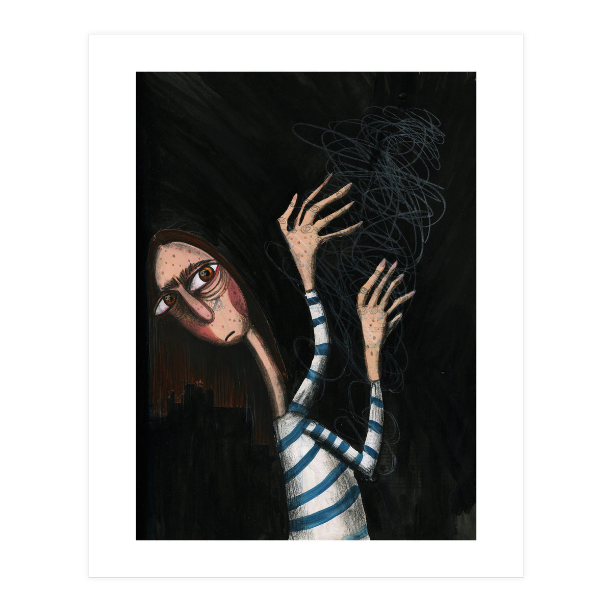 The Age Old Battle Wtih Self Doubt (Print Only)