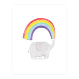 Rainbow Elephant (Print Only) thumbnail