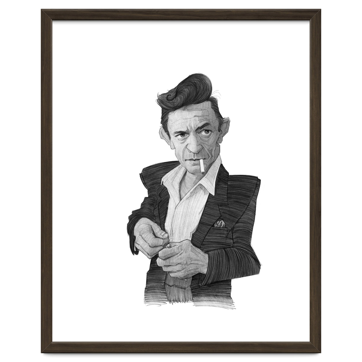 Johnny Cash Portrait