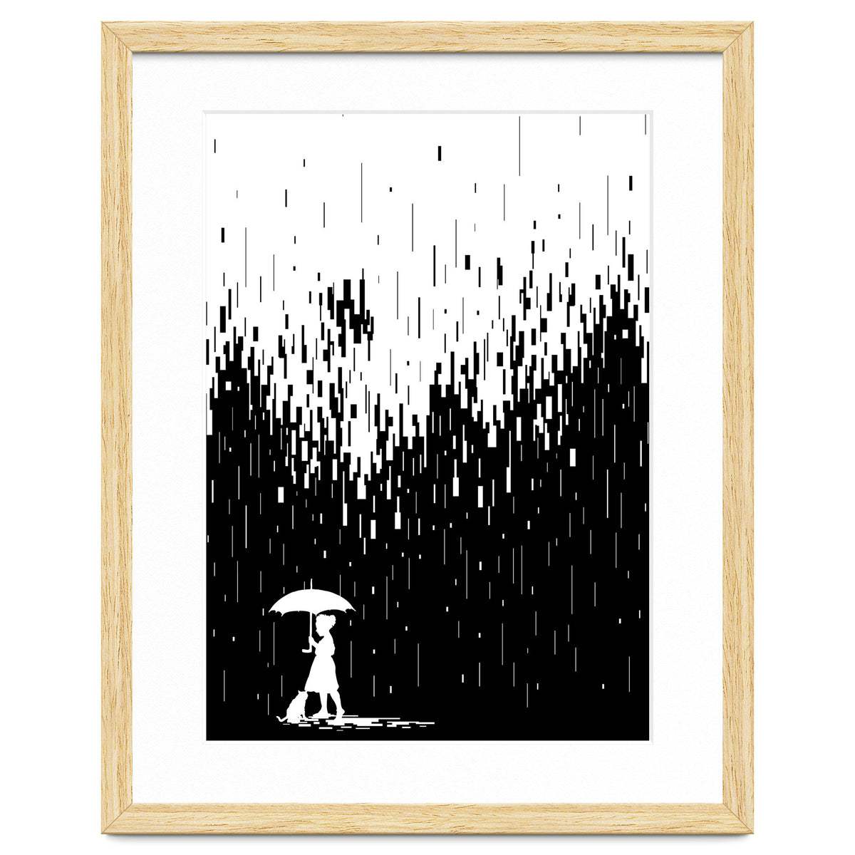 Pixel Rain