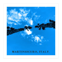 Trees And Sky In MartinSicuro (Print Only)