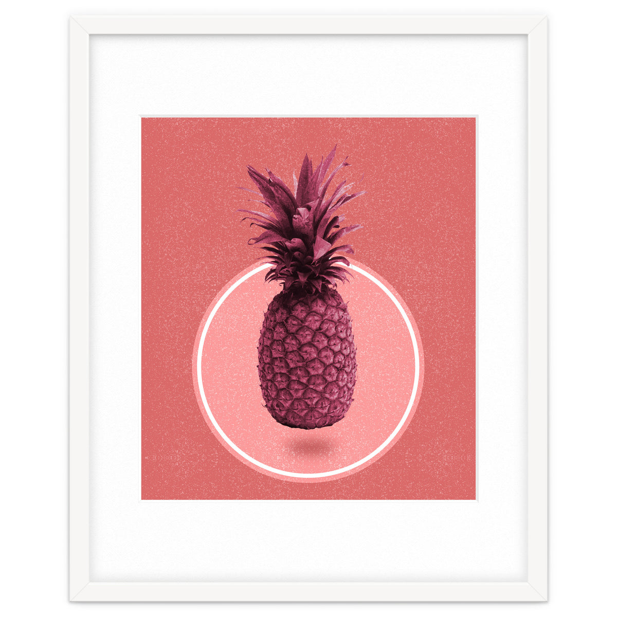 Purple Floating Pineapple