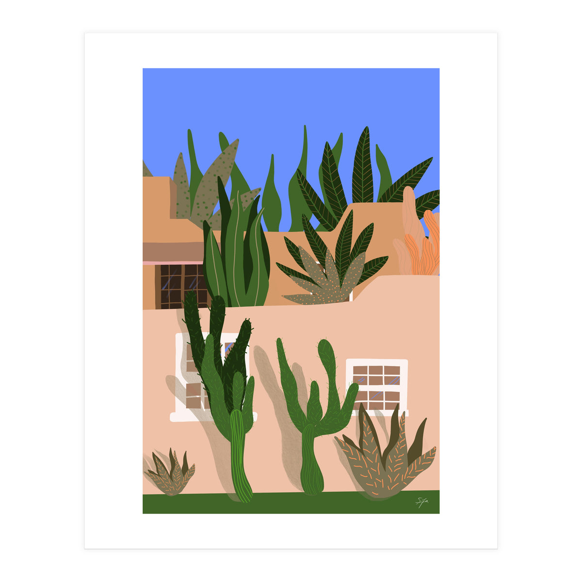 Plants Are My Home (Print Only)
