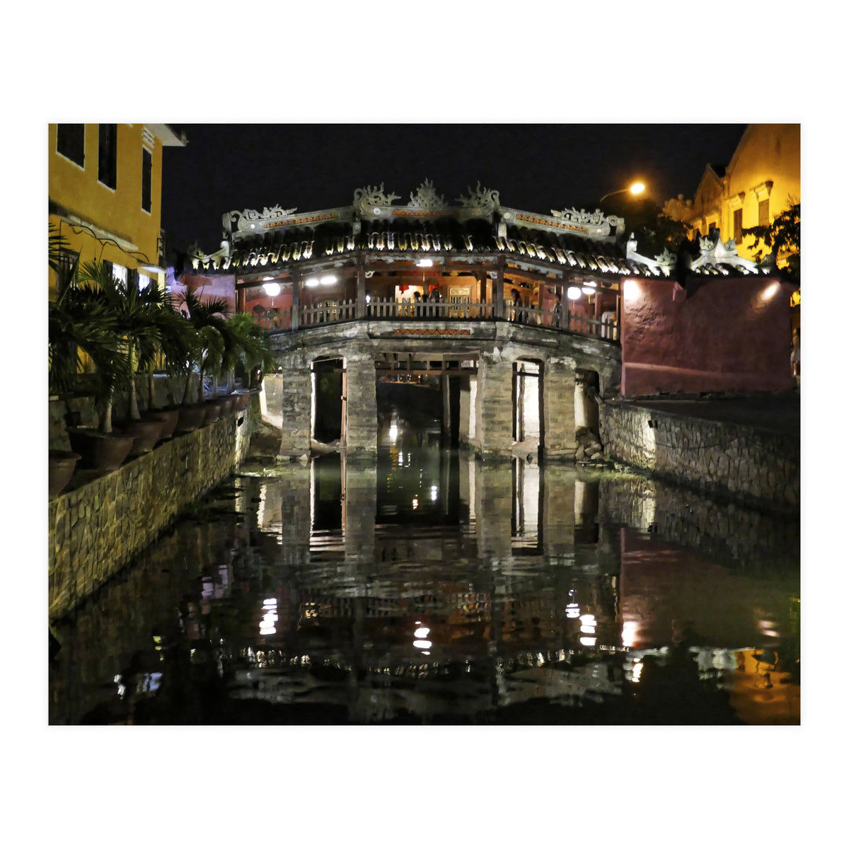 The Japanese Bridge. (Print Only)