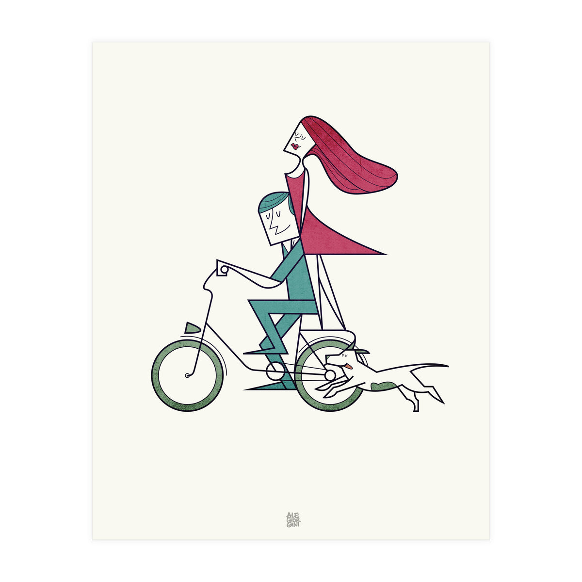 Faster Than The Wind (Print Only)