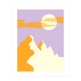 Pastel Minimal Landscape (Print Only) thumbnail