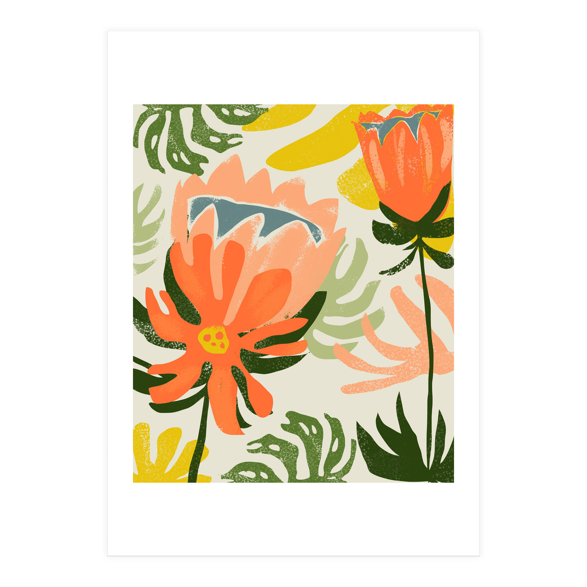 May The Flowers Remind Us Why The Rain Was So Necessary (Print Only)