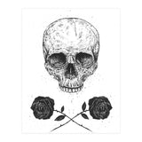 Skull N Roses (Print Only) thumbnail