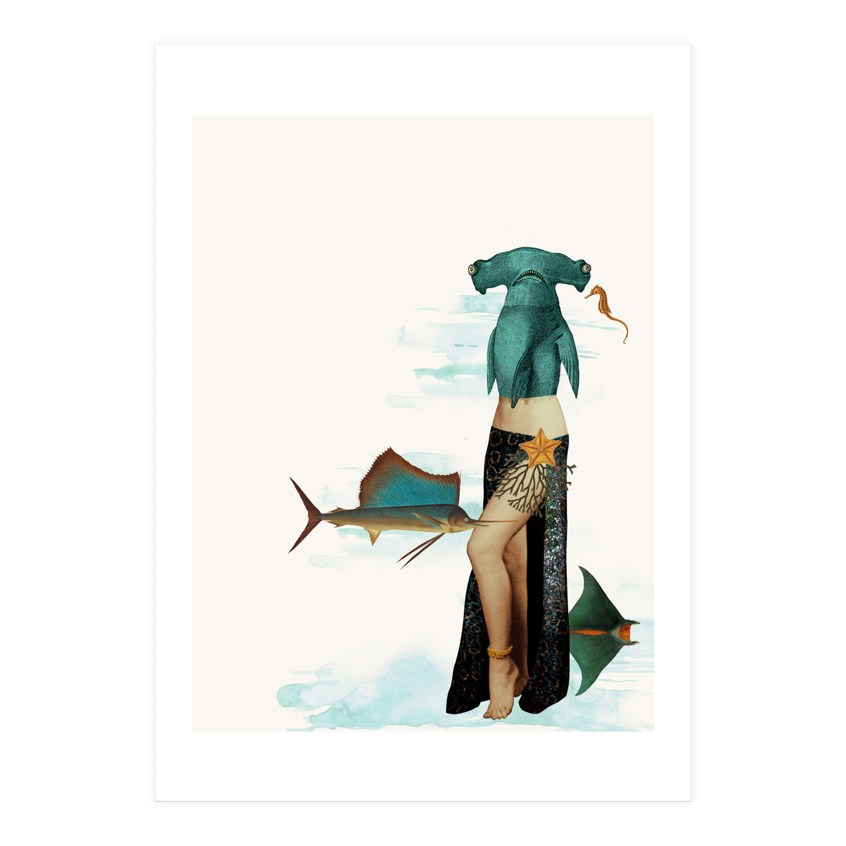 Reverse Mermaid (Print Only)