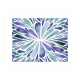 Retro abstract floral (Print Only) thumbnail