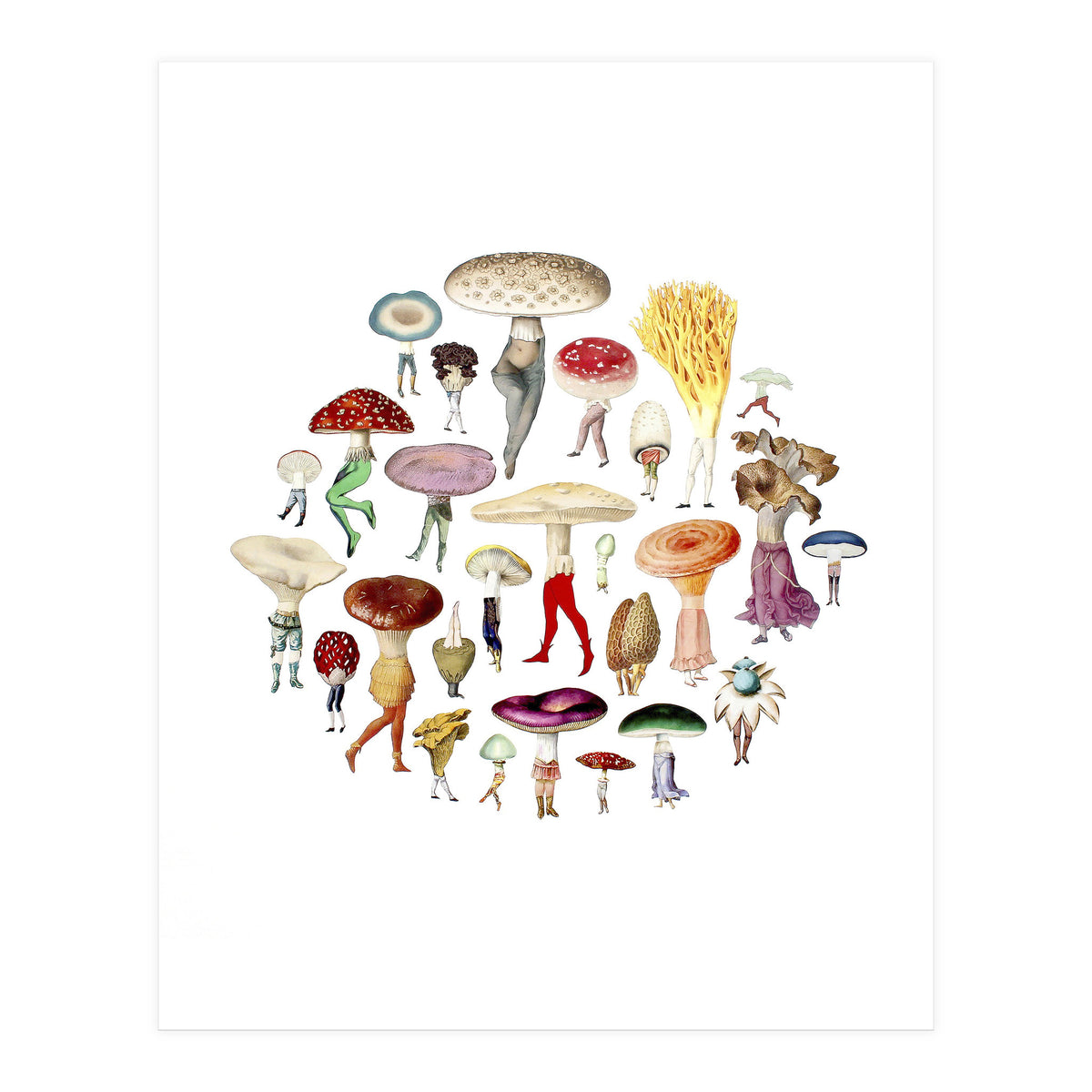 Mushroom Patch (Print Only)