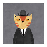 Ginger Cat in a Bowler Hat (Print Only) thumbnail