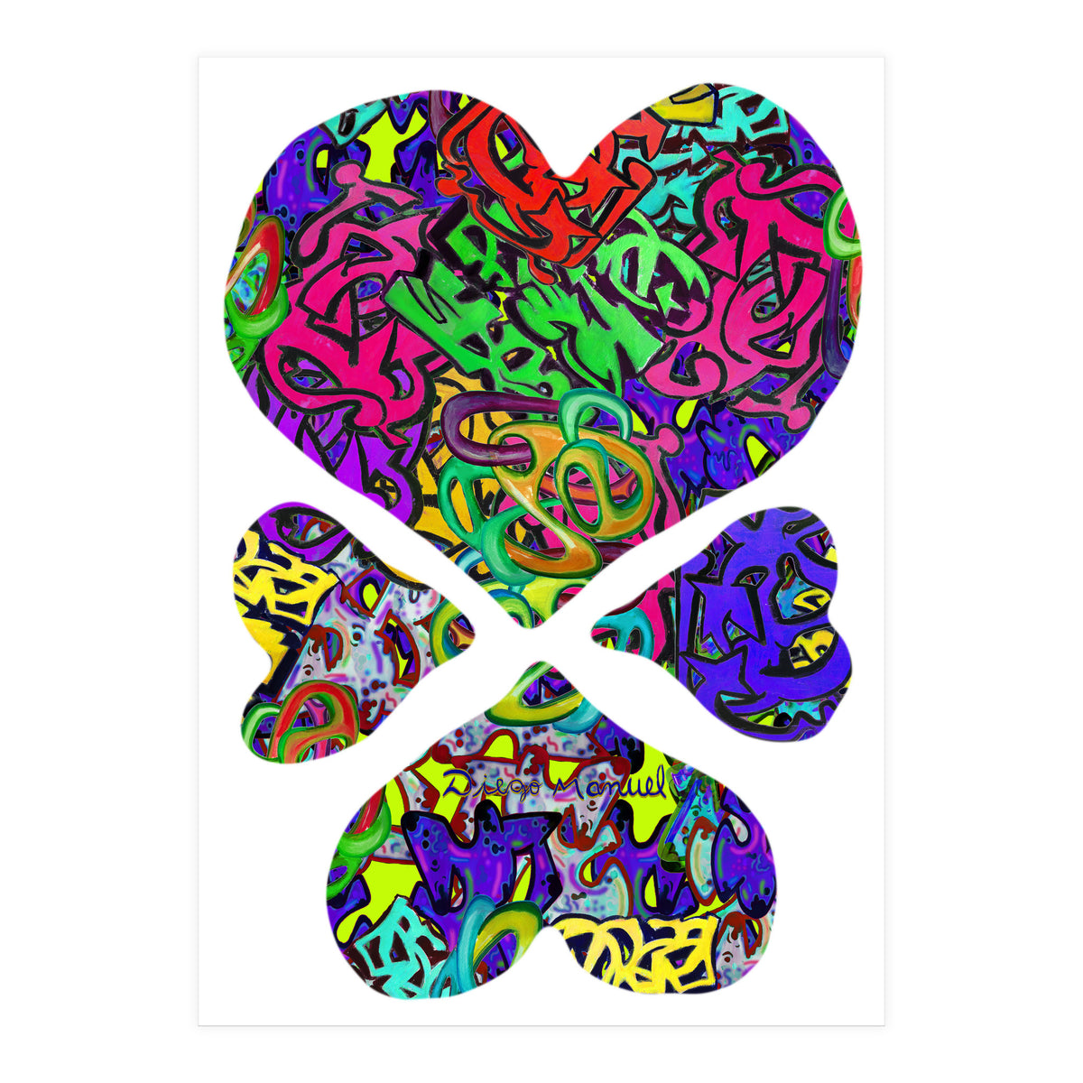 4 Corazones 11 (Print Only)