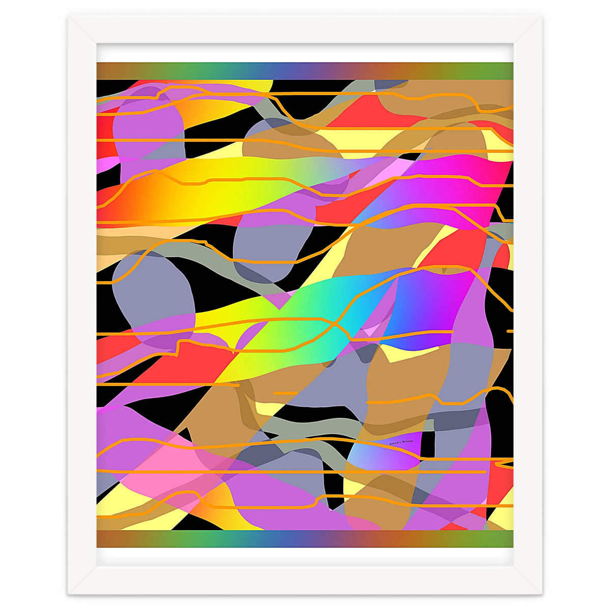 ABSTRACT COLOR BANDS