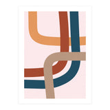 Abstract Colorful Line Art I (Print Only) thumbnail