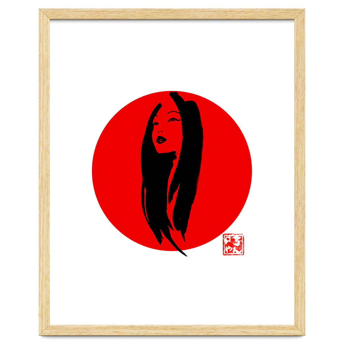 Geisha02 in red
