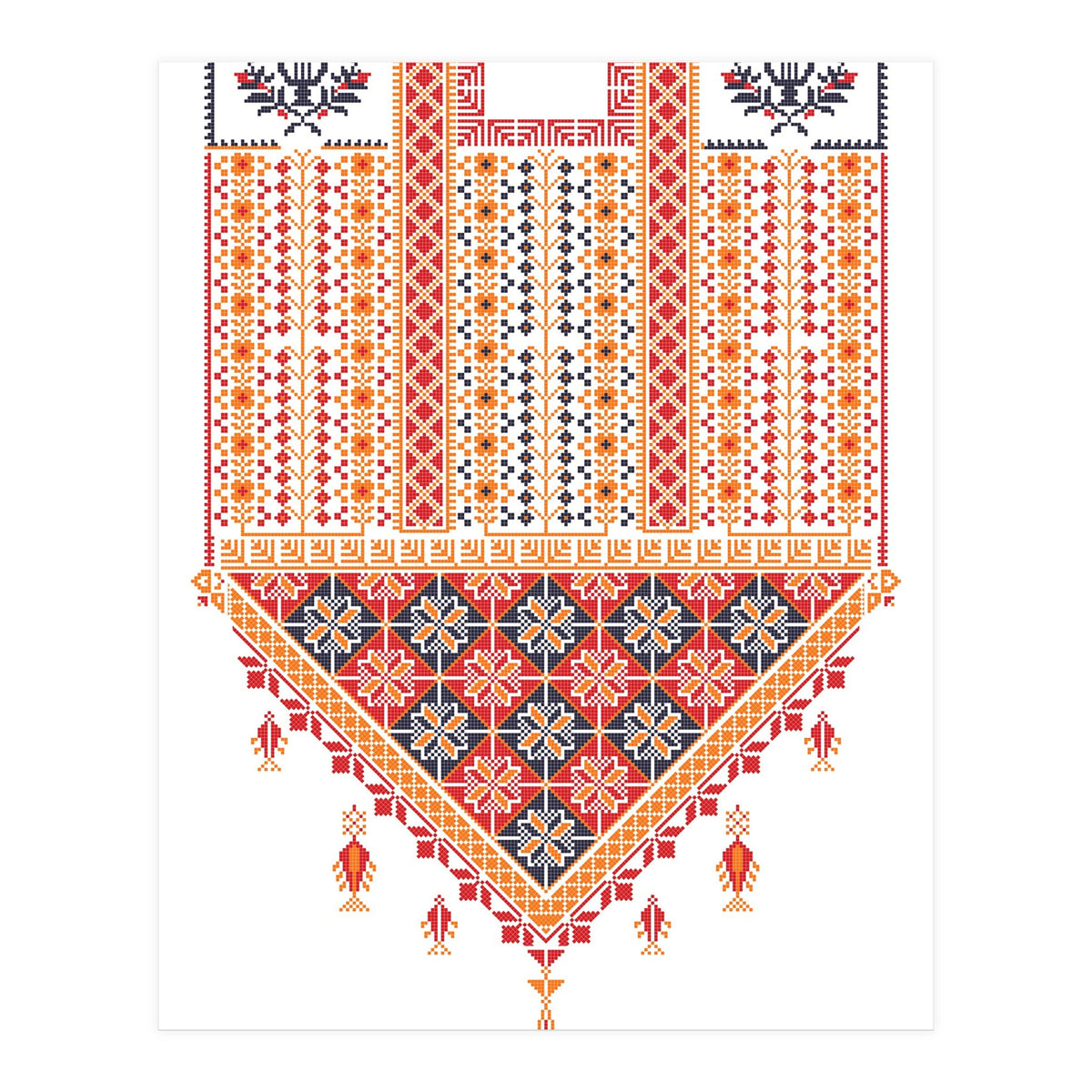 Tatreez Ornament 1 (Print Only)