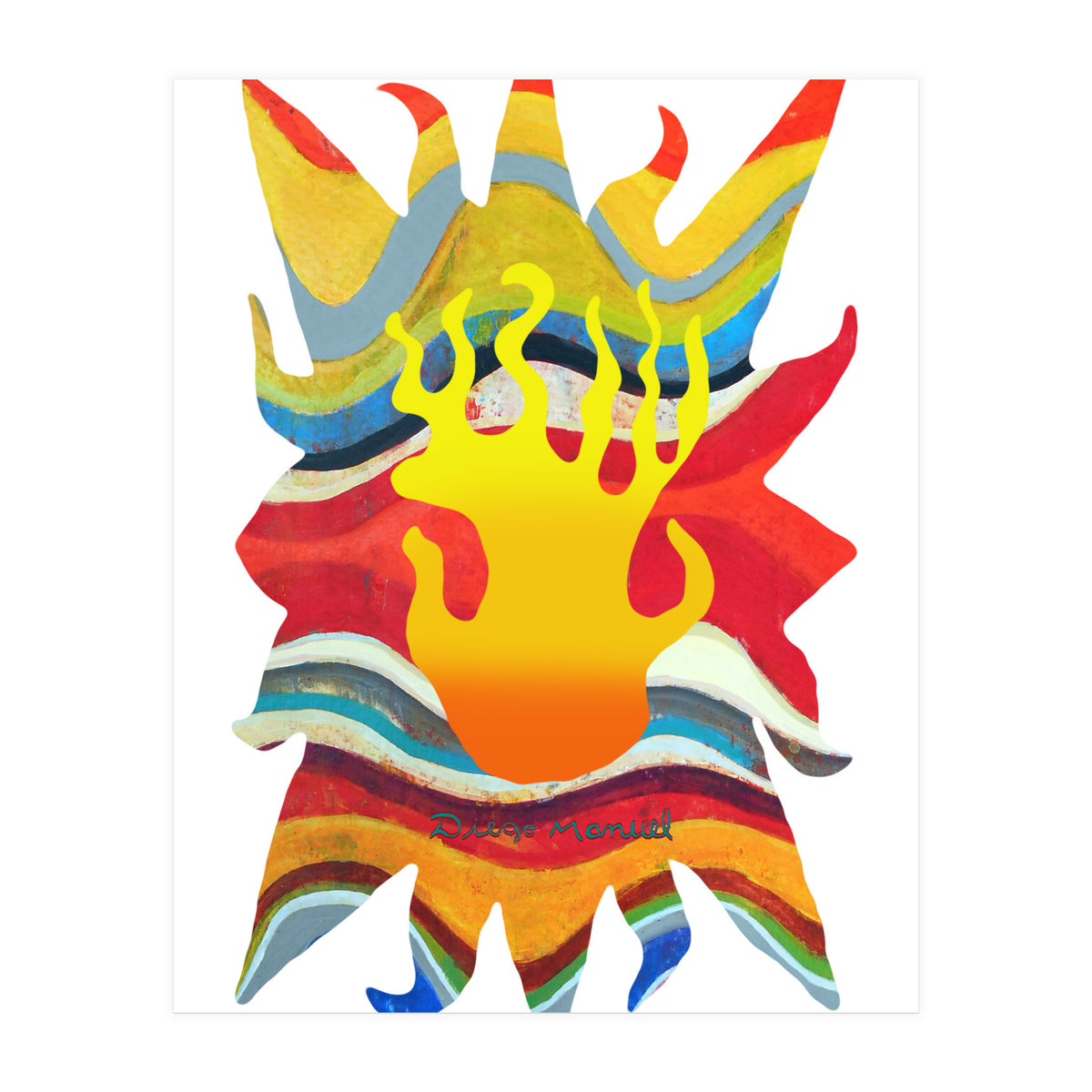Fuego 7 Copia (Print Only)