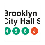 Vignelli's Subway Sign (Print Only) thumbnail