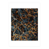 Ocean & Gold Marble (Print Only) thumbnail