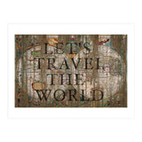 Let's Travel The World (Print Only) thumbnail