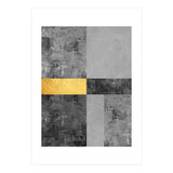 Geometric and golden V (Print Only) thumbnail