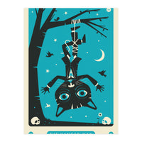 TAROT CARD CAT: THE HANGED MAN (Print Only)