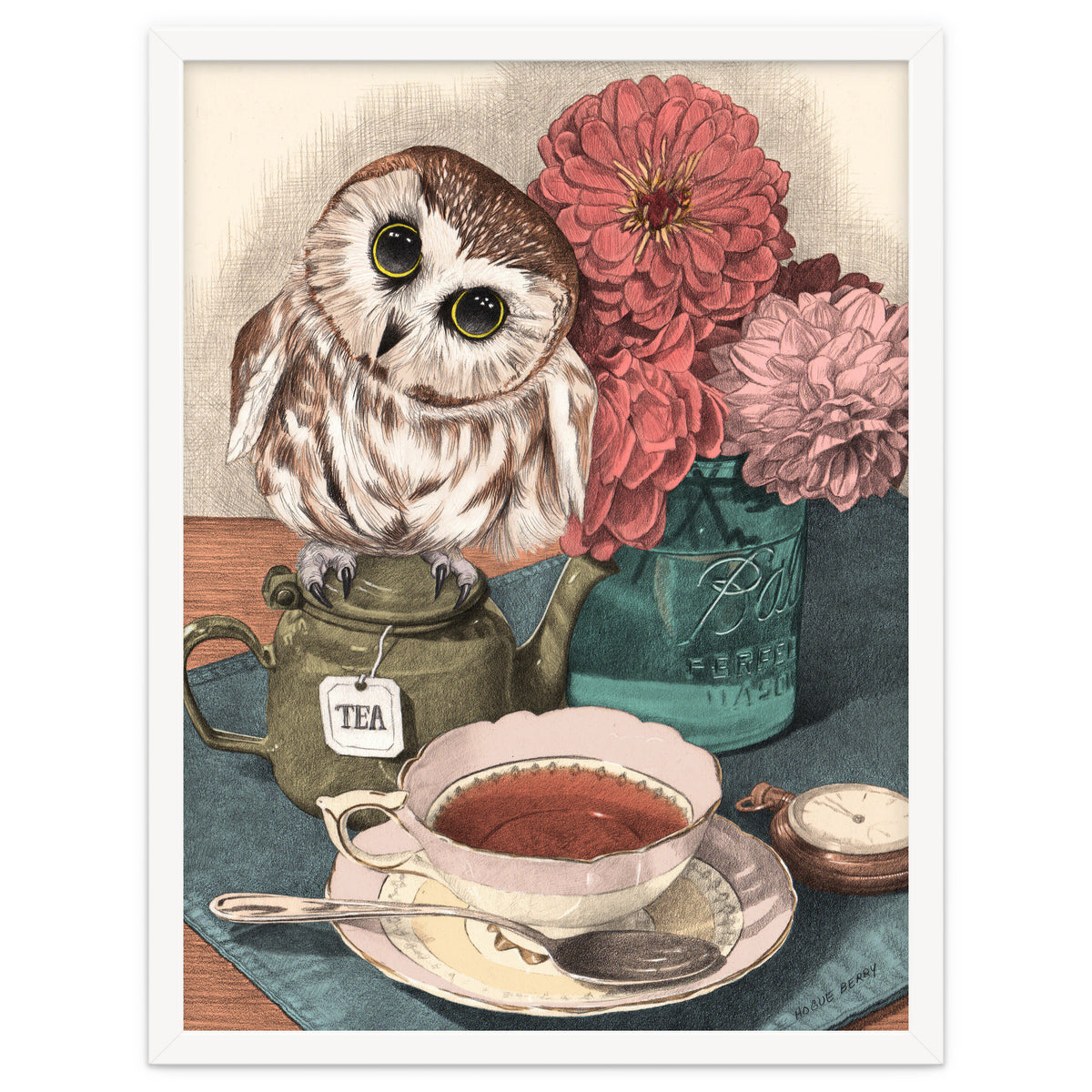 Sweet Little Tea Owl
