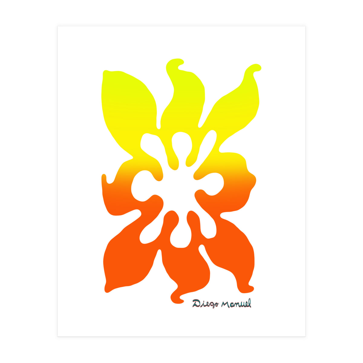 Fuego 68 Copia (Print Only)