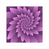3 D Floral Modern Pink Art (Print Only) thumbnail