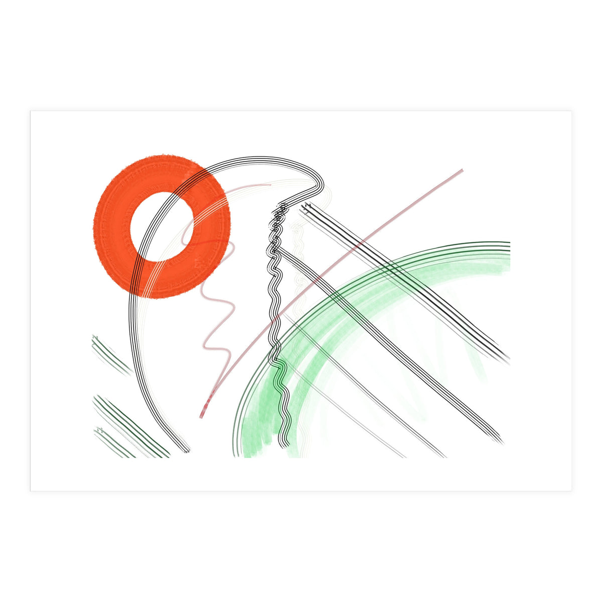 Traços E Leveza (Print Only)