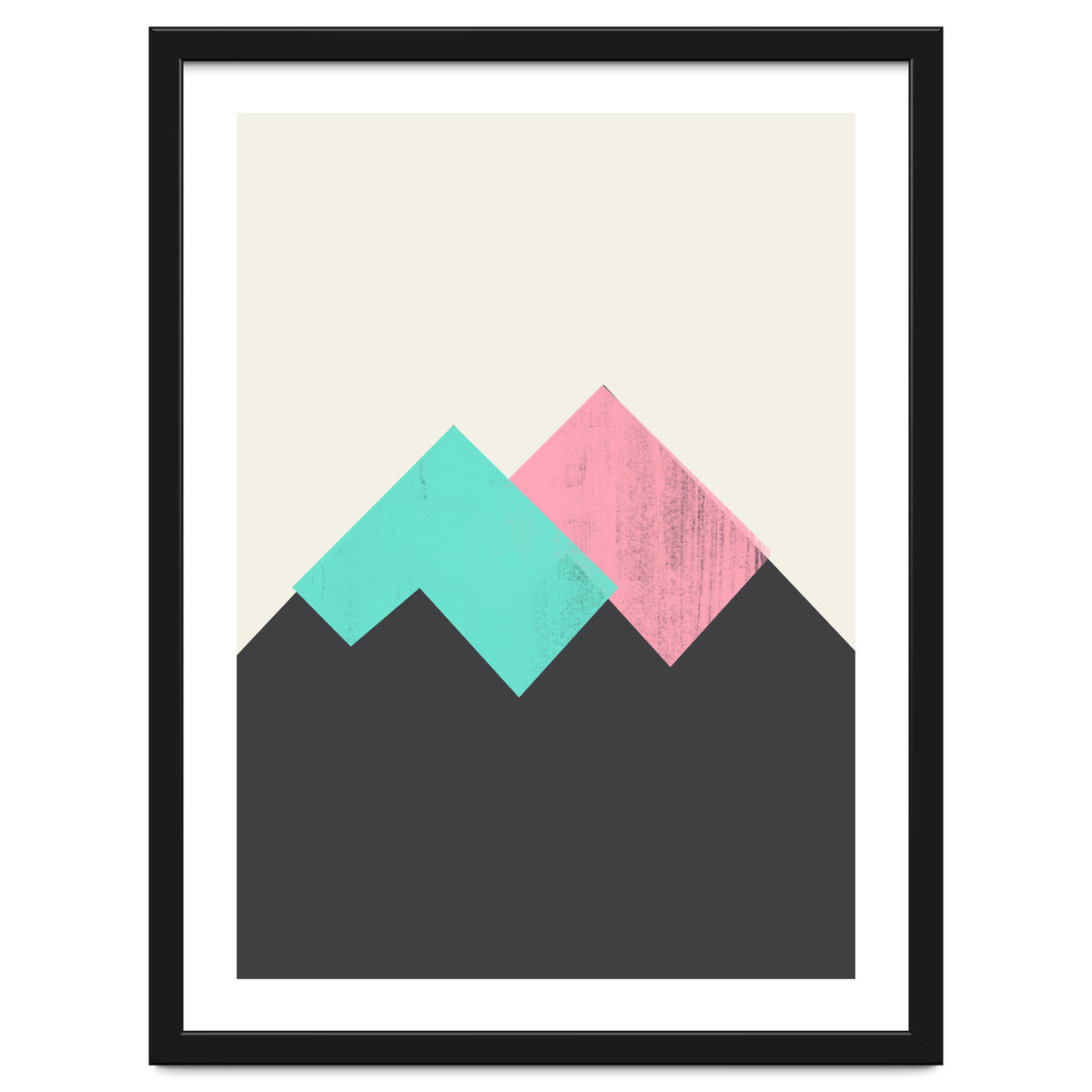 Pastel Mountains I