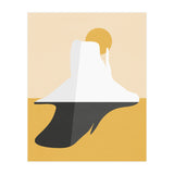 Abstract Mesa - Golden Desert (Print Only) thumbnail