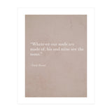Whatever Our Souls Are Made Of By Bronte (Print Only) thumbnail