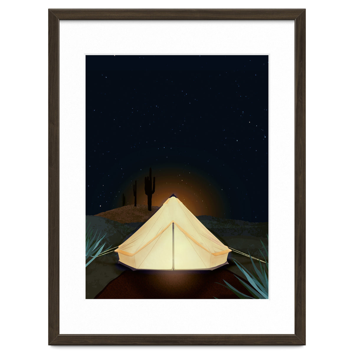 Tent at Night