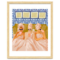 Ladies-Only Club | Girl Talk Slumber Party BFF | Bohemian Feminism Independent Moroccan Women